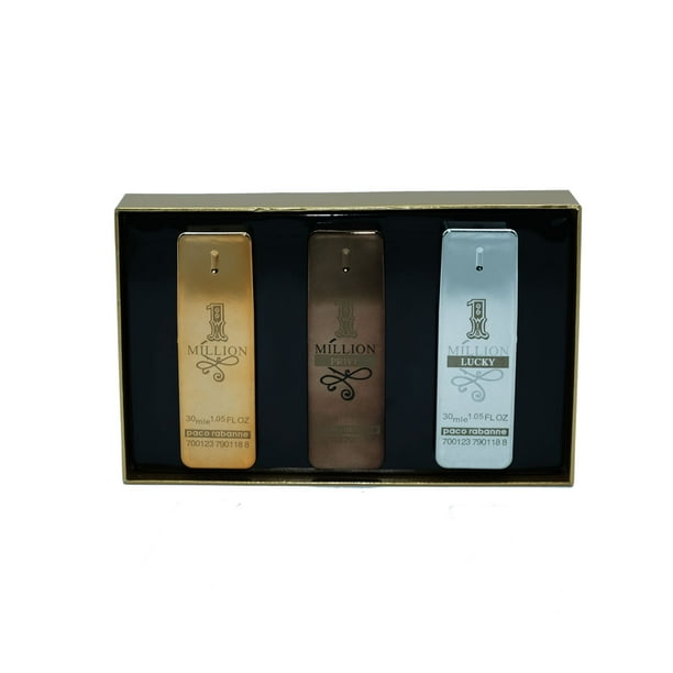 Set Fragancias Caballero Paco Rabanne One Million 3 Piezas Paco Rabanne Set Paco Rabanne One Milion
