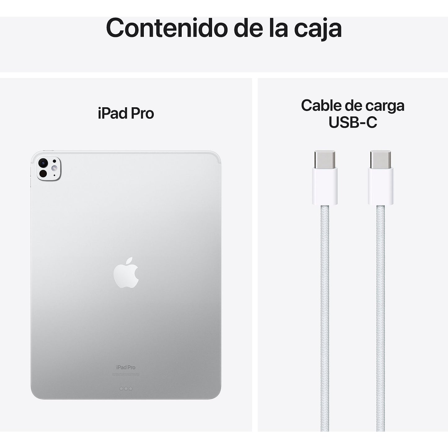 Apple iPad Pro (2024), 256 GB, Plata, 13", WiFi, Pantalla estándar, Chip M4, 10GPU