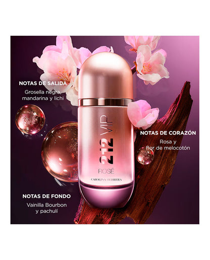 Eau de Parfum 212 VIP Rosé Elixir Carolina Herrera